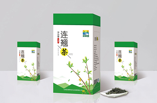 清草地——連翹茶包裝設(shè)計(jì)